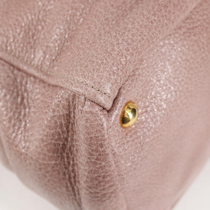 Prada Vitello, Pink, Leather, handbag