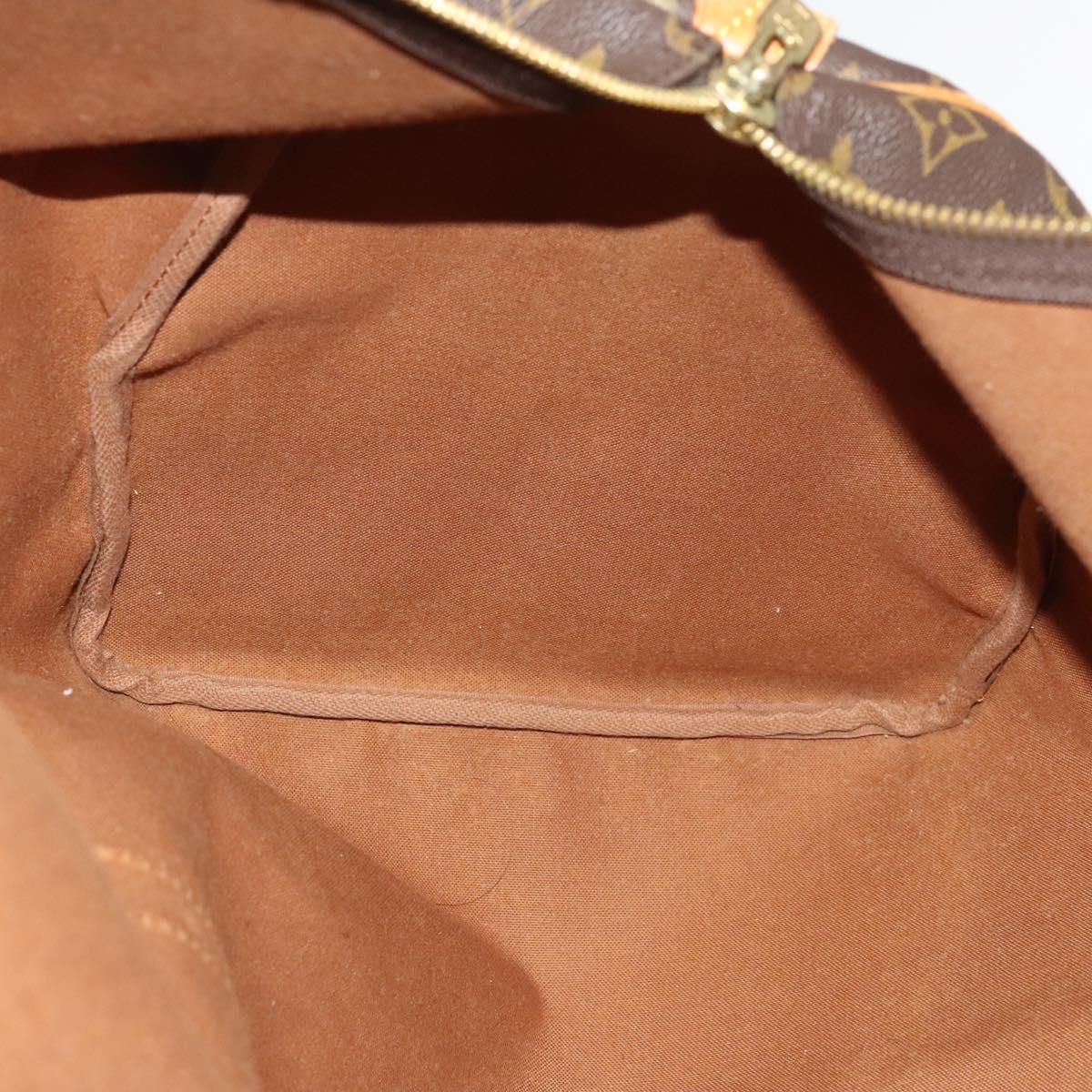 Louis Vuitton Keepall 55, Brown, Canvas, travel