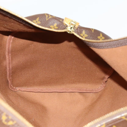 Louis Vuitton Keepall 55, Brown, Canvas, travel