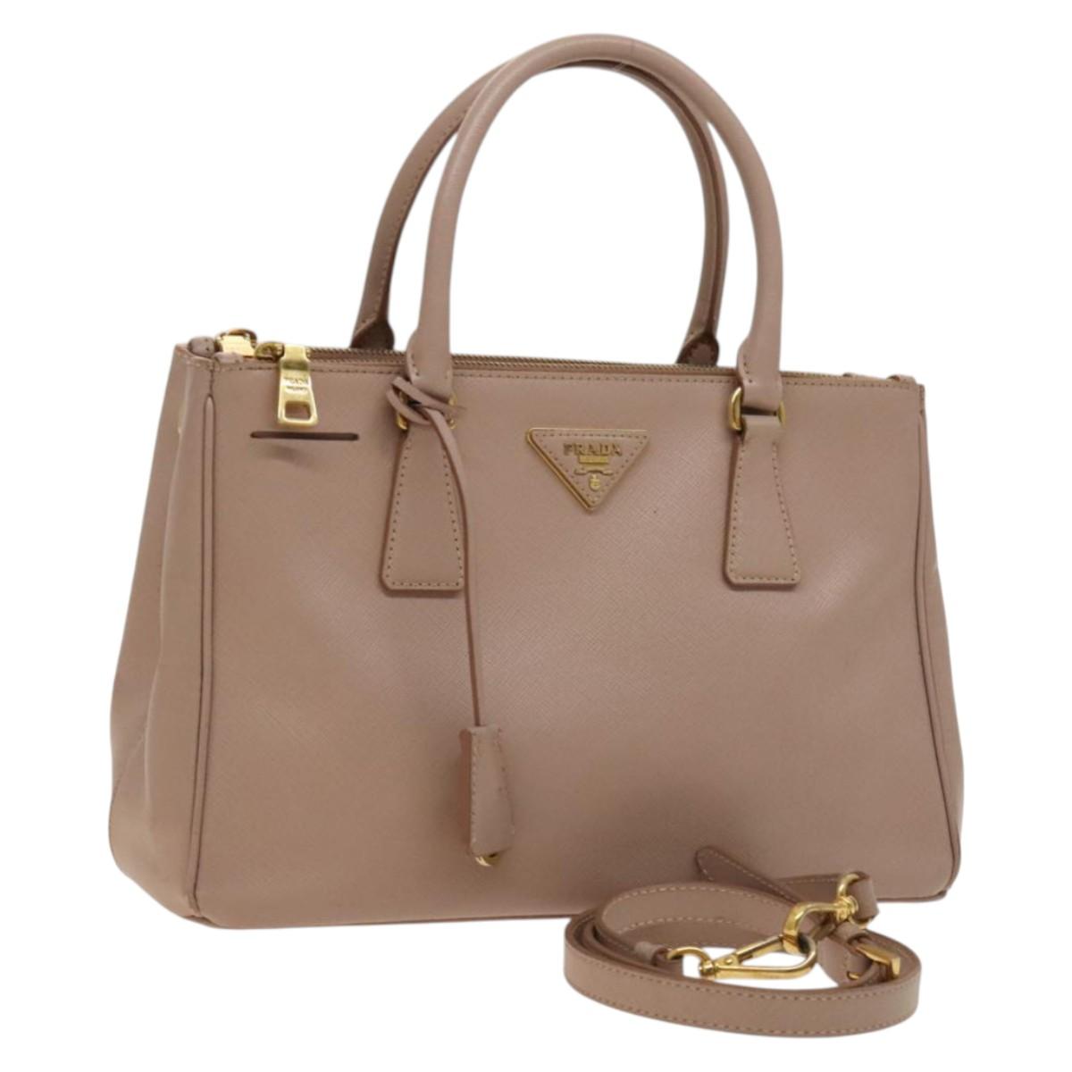 Prada Galleria, Pink, Leather, handbag