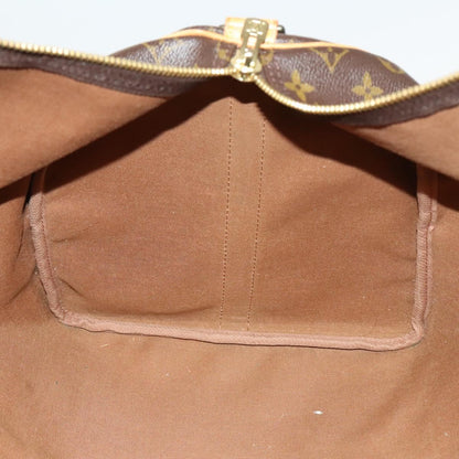 Louis Vuitton Keepall Bandouliere 55, Brown, Canvas, travel