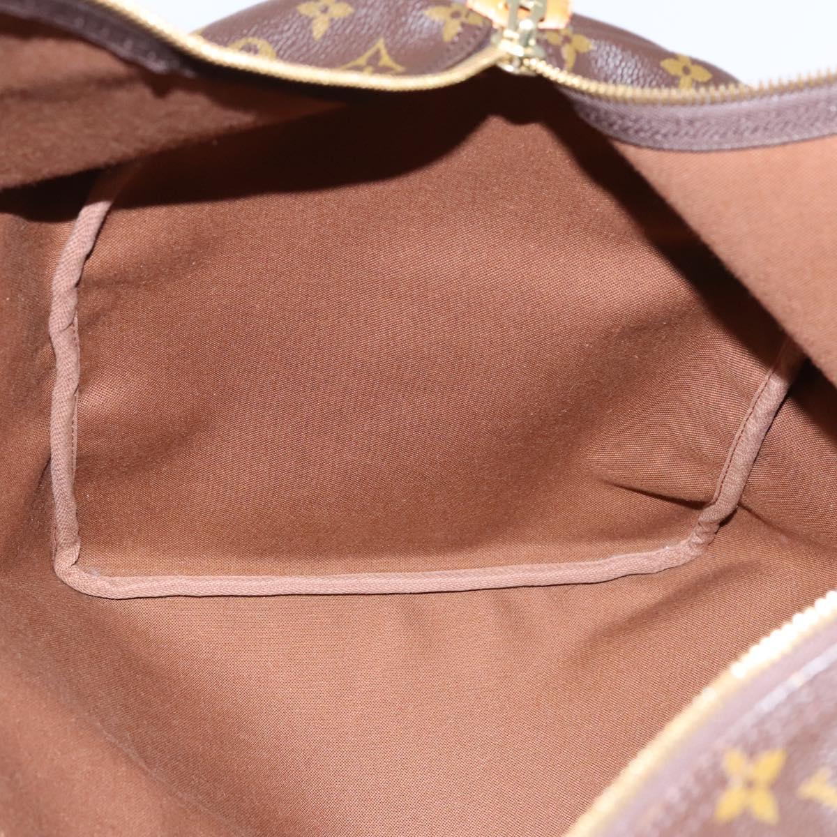 Louis Vuitton Keepall 60, Brown, Canvas, travel