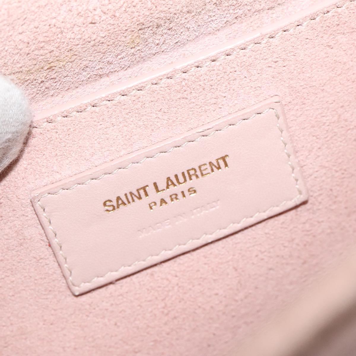 Yves Saint Laurent, Pink, Leather, shoulder