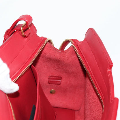 Saint Laurent Chyc, Red, Leather, handbag