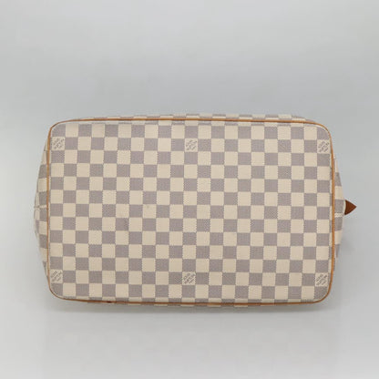 Louis Vuitton Saleya, White, Canvas, tote