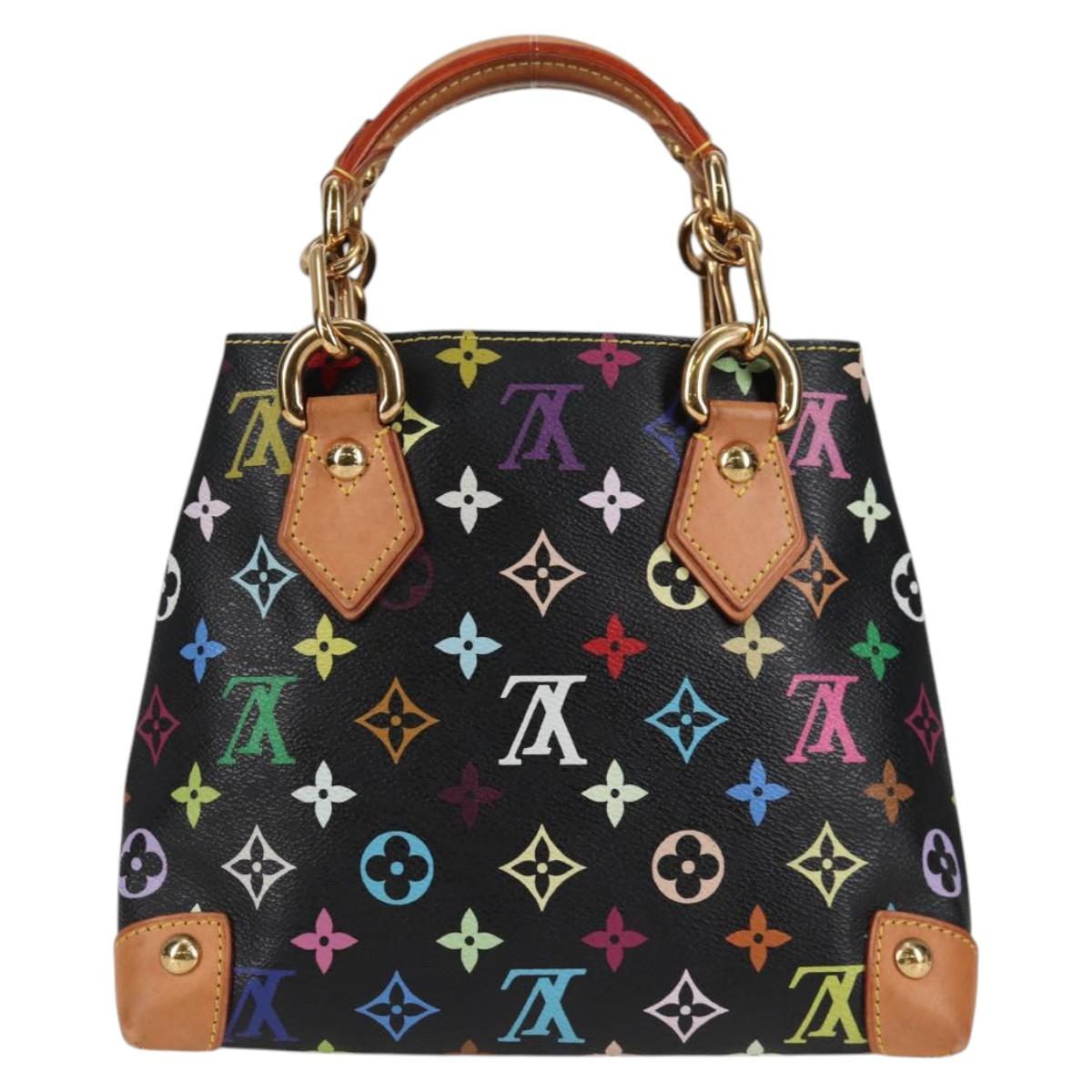 Louis Vuitton Audra, Multicolour, Canvas, handbag