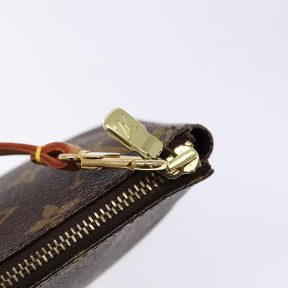 Louis Vuitton Pochette Accessoire, Brown, Canvas, clutch