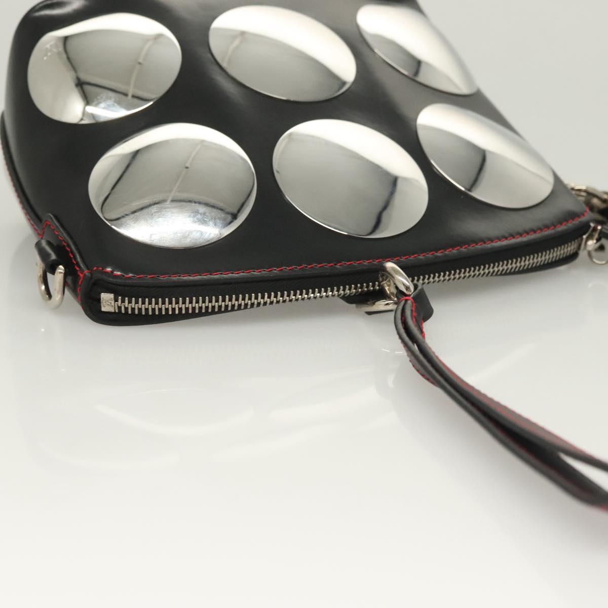 Louis Vuitton Suhari, Black, Leather, handbag