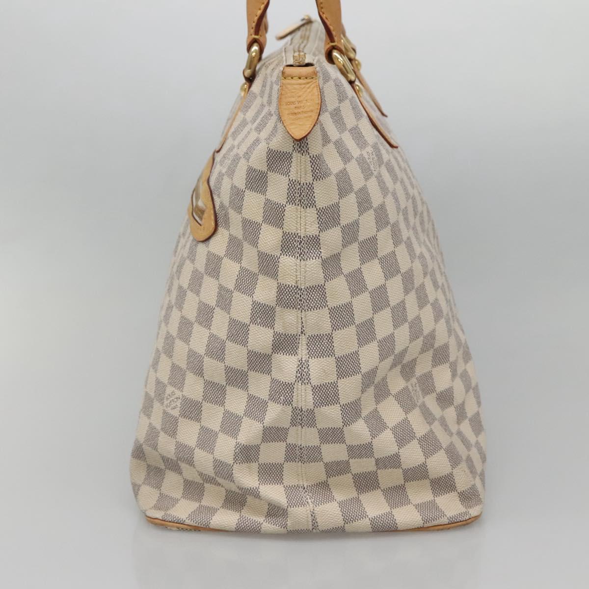 Louis Vuitton Saleya, White, Canvas, tote