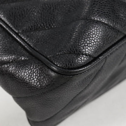 Chanel Camera, Black, Leather, shoulder