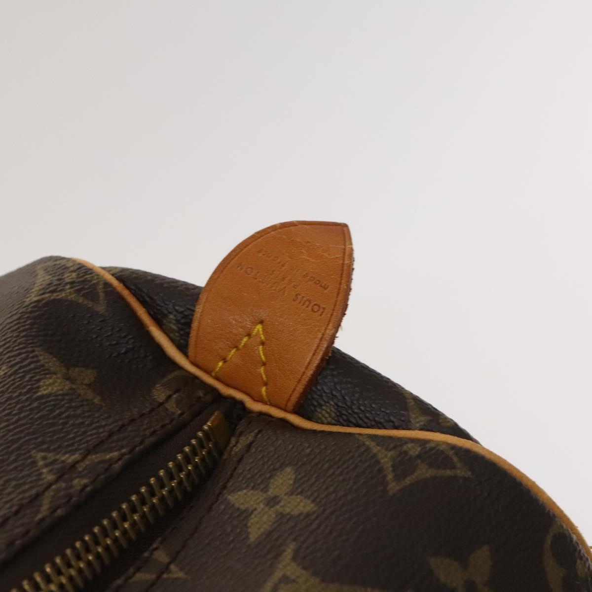 Louis Vuitton Keepall 55, Brown, Canvas, travel