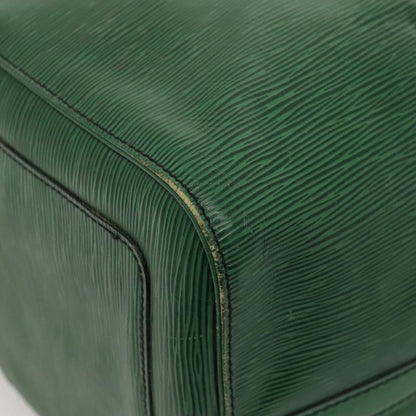 Louis Vuitton Keepall 50, Green, Leather, travel