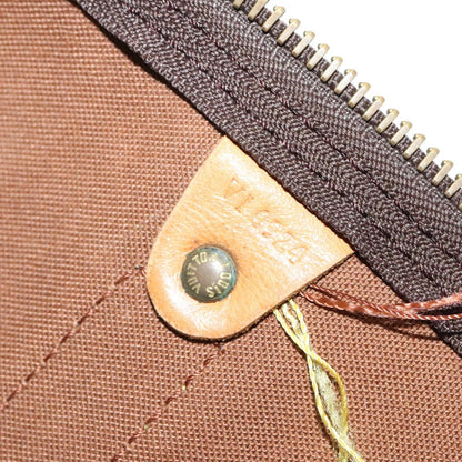 Louis Vuitton Keepall 55, Brown, Canvas, travel