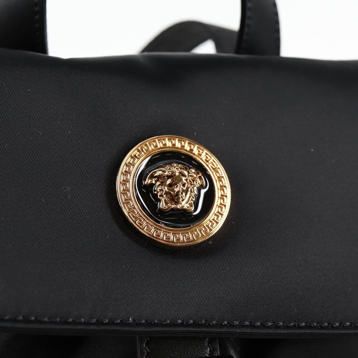 Versace Medusa, Black, NYLON, backpack