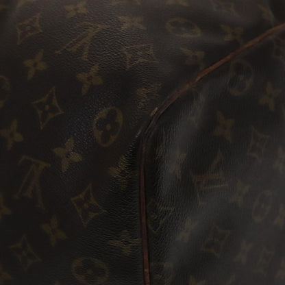 Louis Vuitton Keepall 60, Brown, Canvas, travel