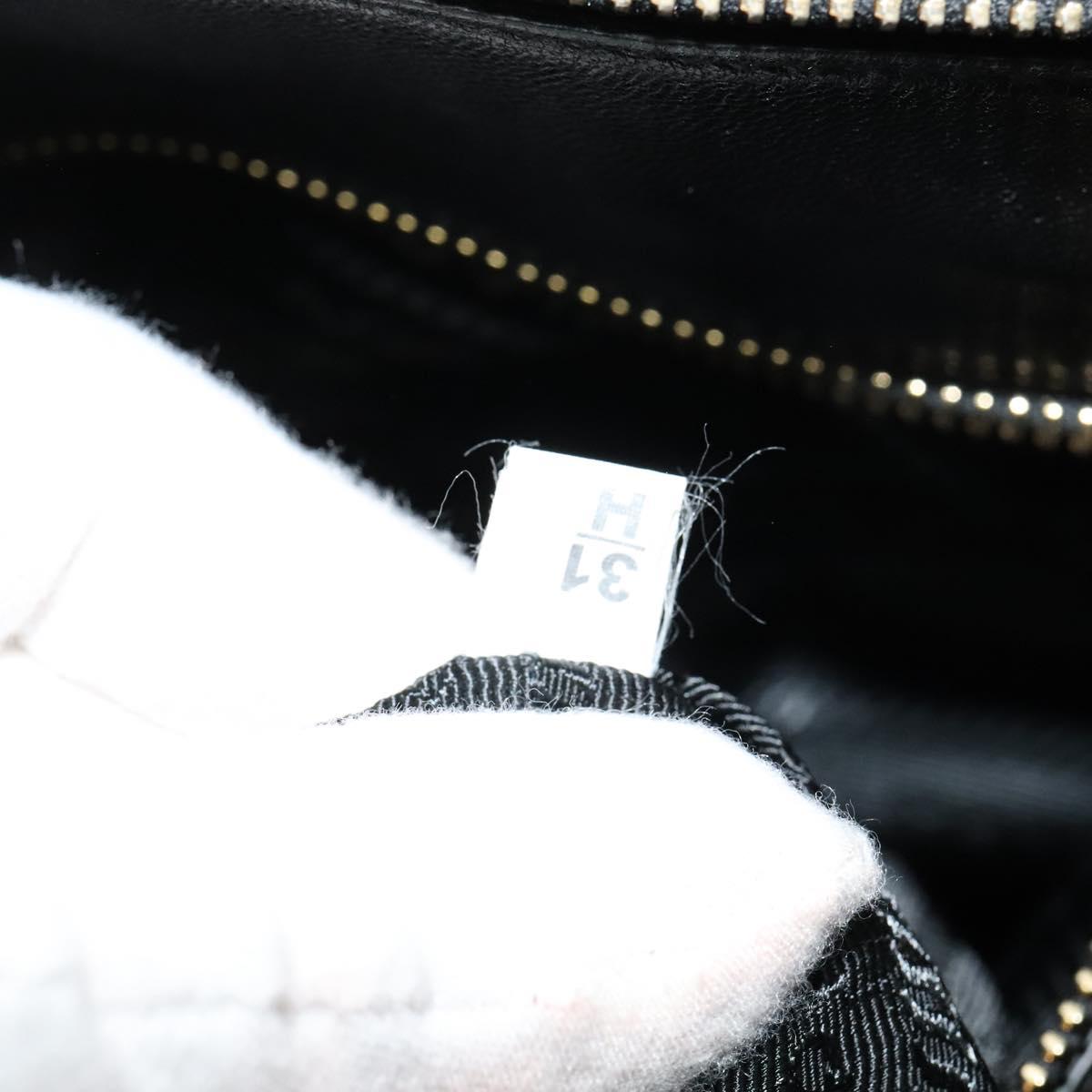Prada Gaufre, Black, Leather, handbag