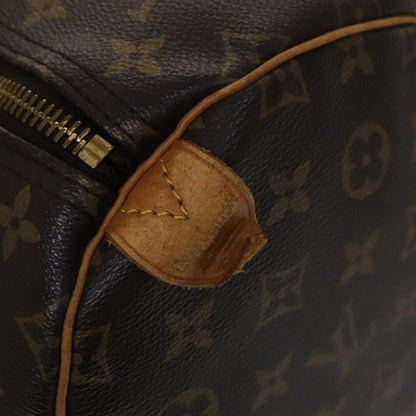 Louis Vuitton Keepall 55, Brown, Canvas, travel
