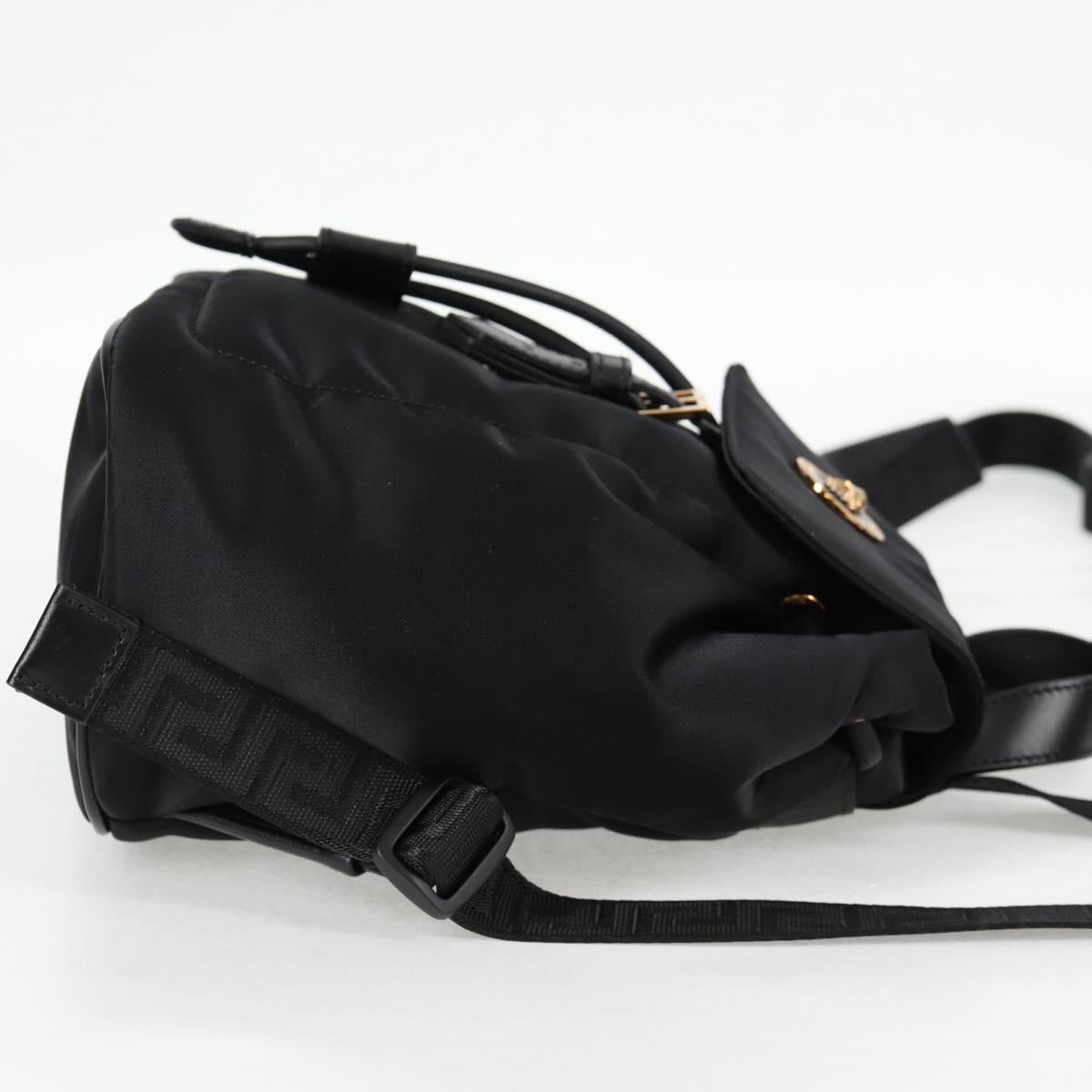 Versace Medusa, Black, NYLON, backpack