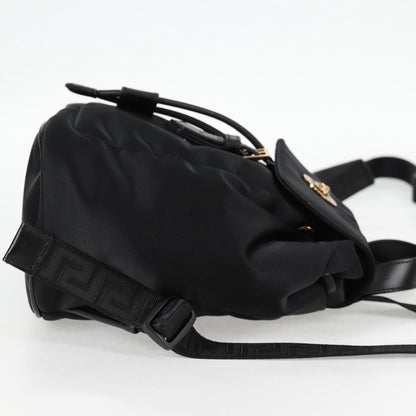 Versace Medusa, Black, NYLON, backpack