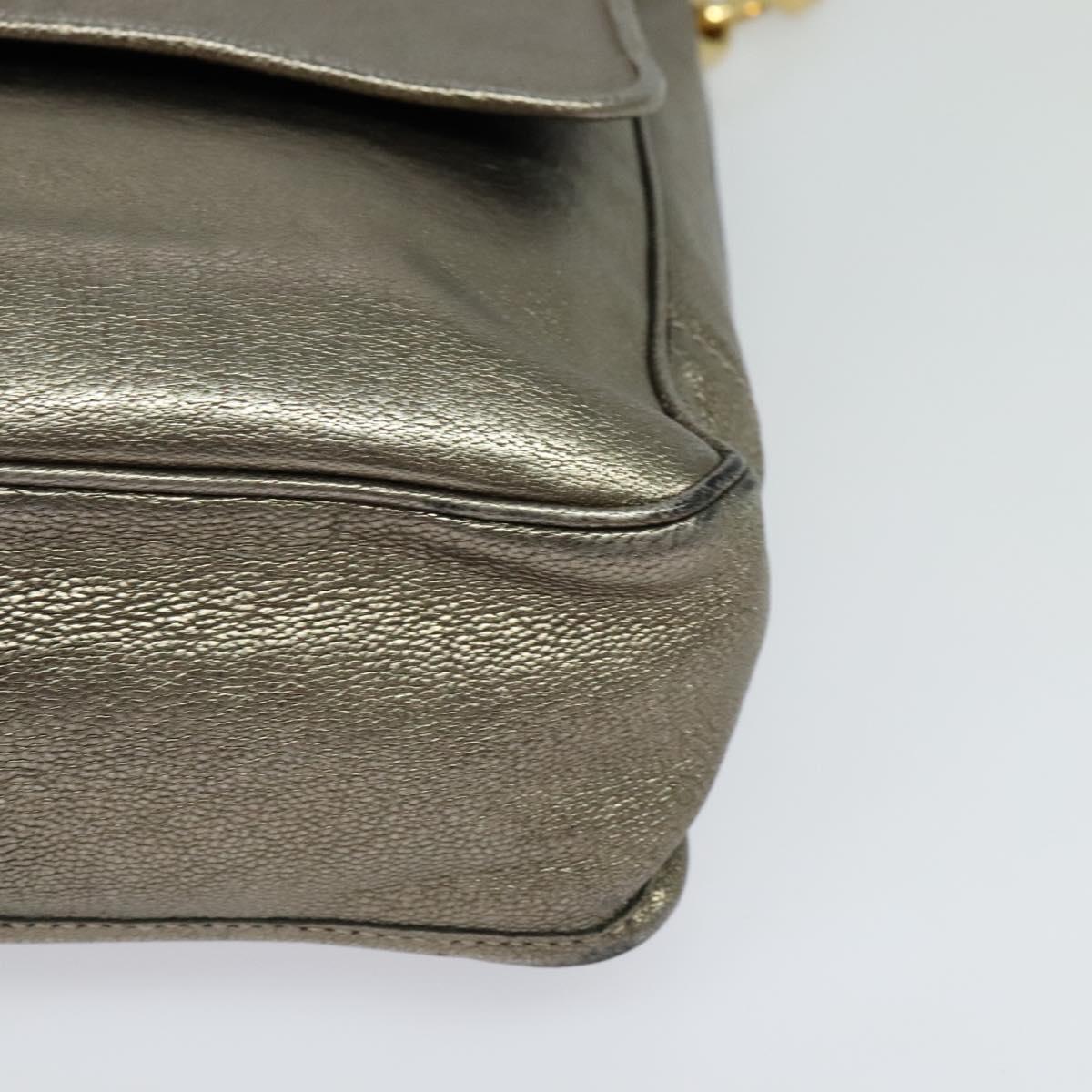 Loewe Anagram, Gold, Leather, shoulder