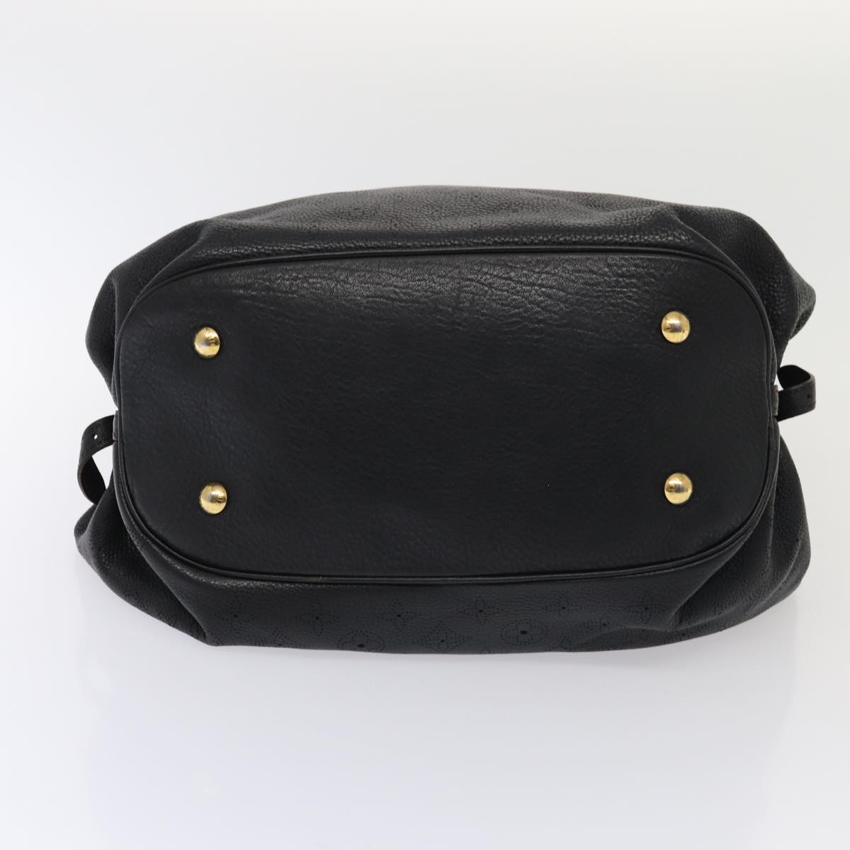 Louis Vuitton XL, Black, Leather, handbag