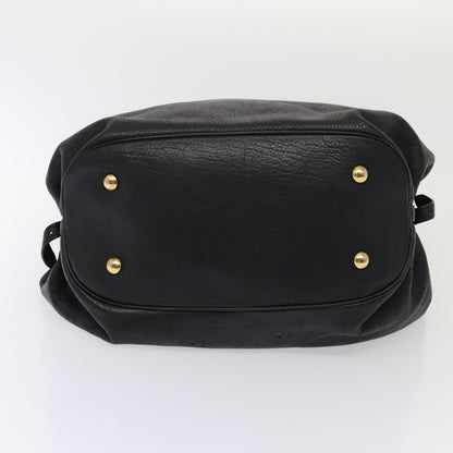 Louis Vuitton XL, Black, Leather, handbag