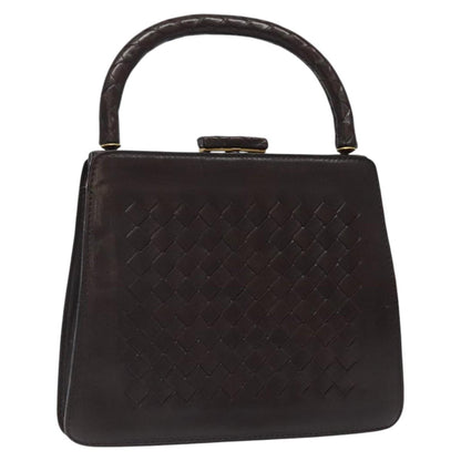 Bottega Veneta Intrecciato, Brown, Leather, handbag