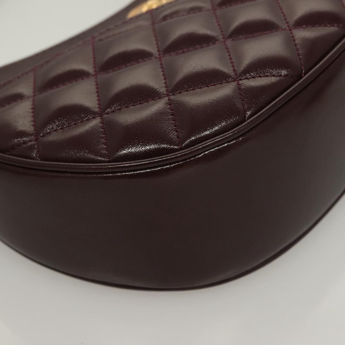 Versace, Brown, Leather, shoulder