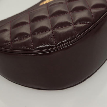 Versace, Brown, Leather, shoulder