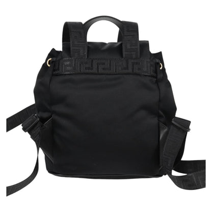 Versace Medusa, Black, NYLON, backpack