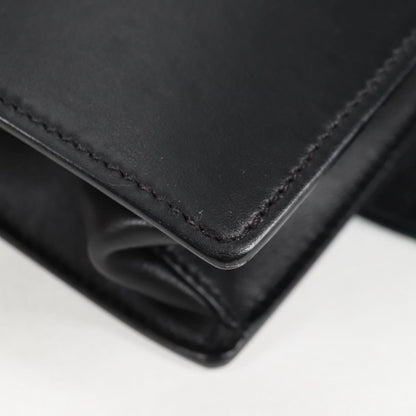 Prada Ribbon, Black, Leather, shoulder