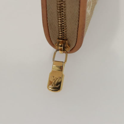 Louis Vuitton Zippy coin purse, Beige, Canvas, wallet