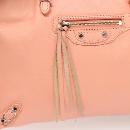 Balenciaga Papier, Pink, Leather, handbag