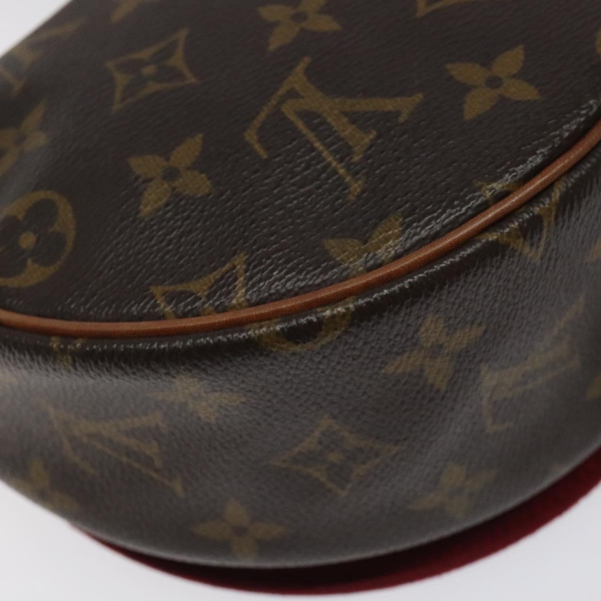 Louis Vuitton Tambourine, Brown, Canvas, shoulder