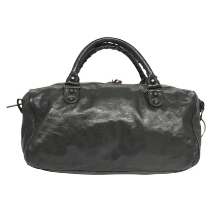 Balenciaga City, Black, Leather, handbag