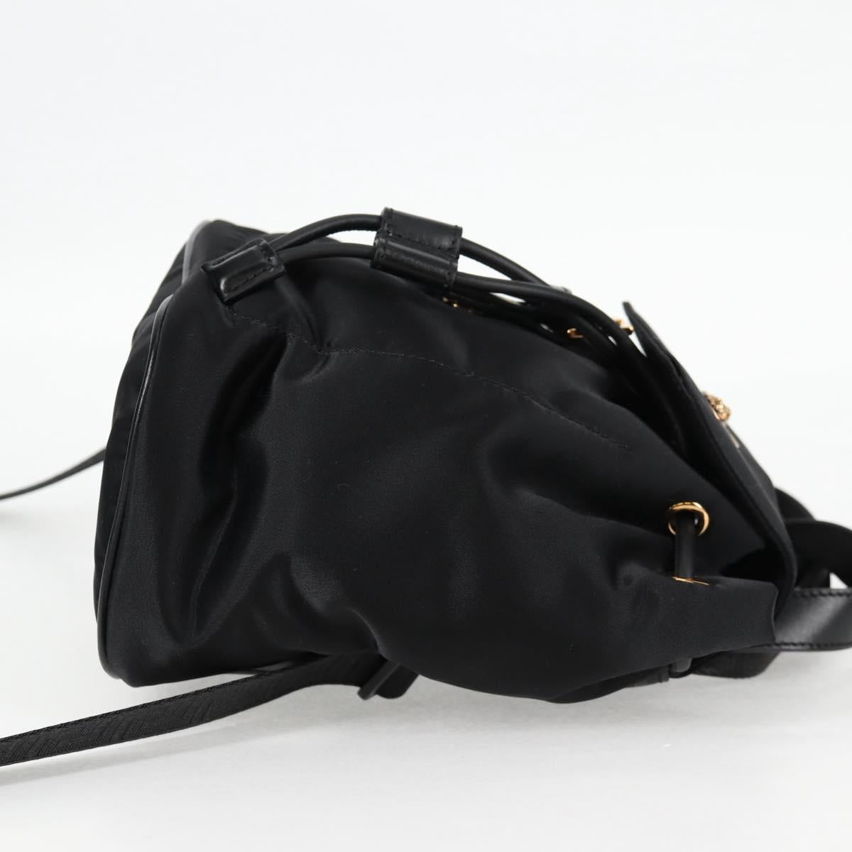 Versace Medusa, Black, NYLON, backpack