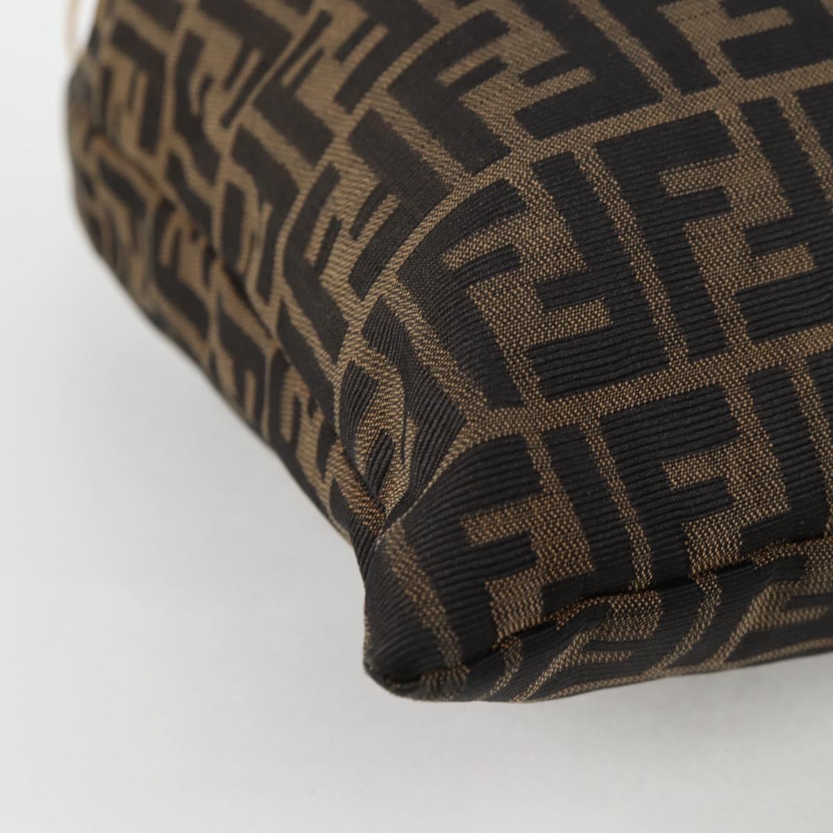 Fendi Zucca, Brown, Canvas, handbag