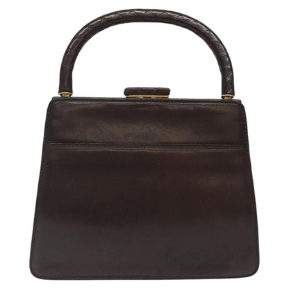 Bottega Veneta Intrecciato, Brown, Leather, handbag