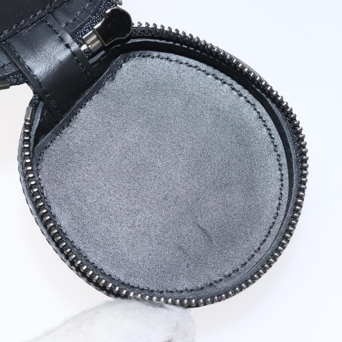 Louis Vuitton Etui à écouteur, Black, Canvas, wallet