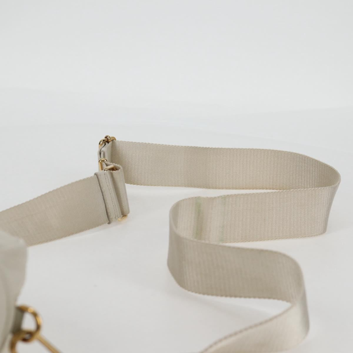 Prada Camera, White, Leather, shoulder