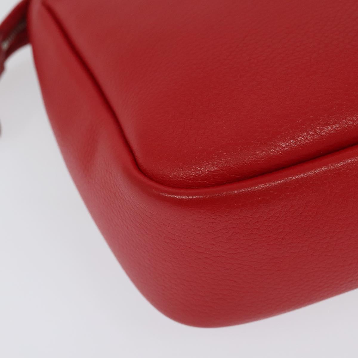 Louis Vuitton Parnassea, Red, Leather, shoulder