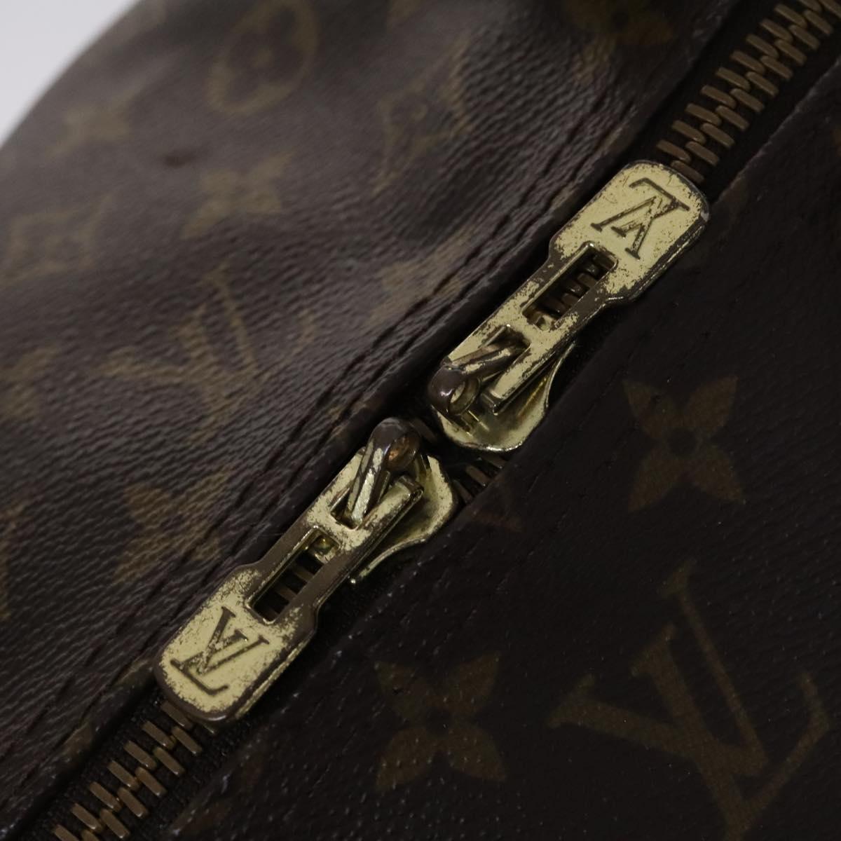 Louis Vuitton Keepall 60, Brown, Canvas, travel