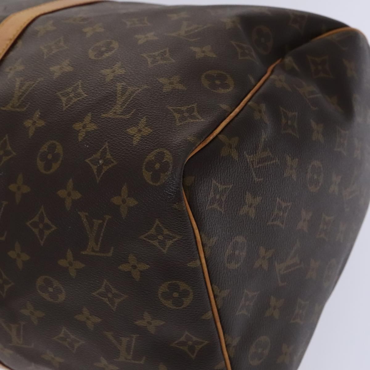 Louis Vuitton Keepall 50, Brown, Canvas, travel