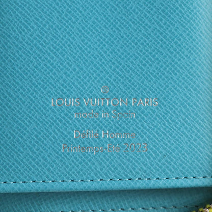 Louis Vuitton Zippy Wallet Vertical, Yellow, Canvas, wallet