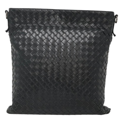 Bottega Veneta Intrecciato, Black, Leather, shoulder