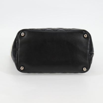 Chanel Cambon, Black, Leather, tote