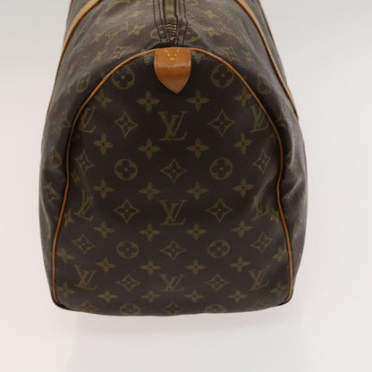 Louis Vuitton Keepall 50, Brown, Canvas, travel