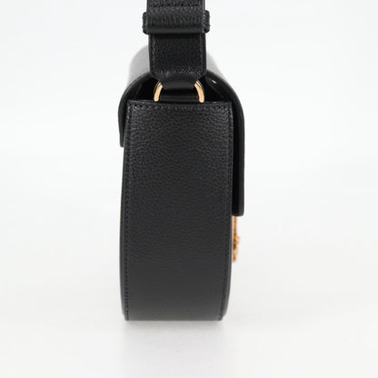 Versace Medusa, Black, Leather, shoulder
