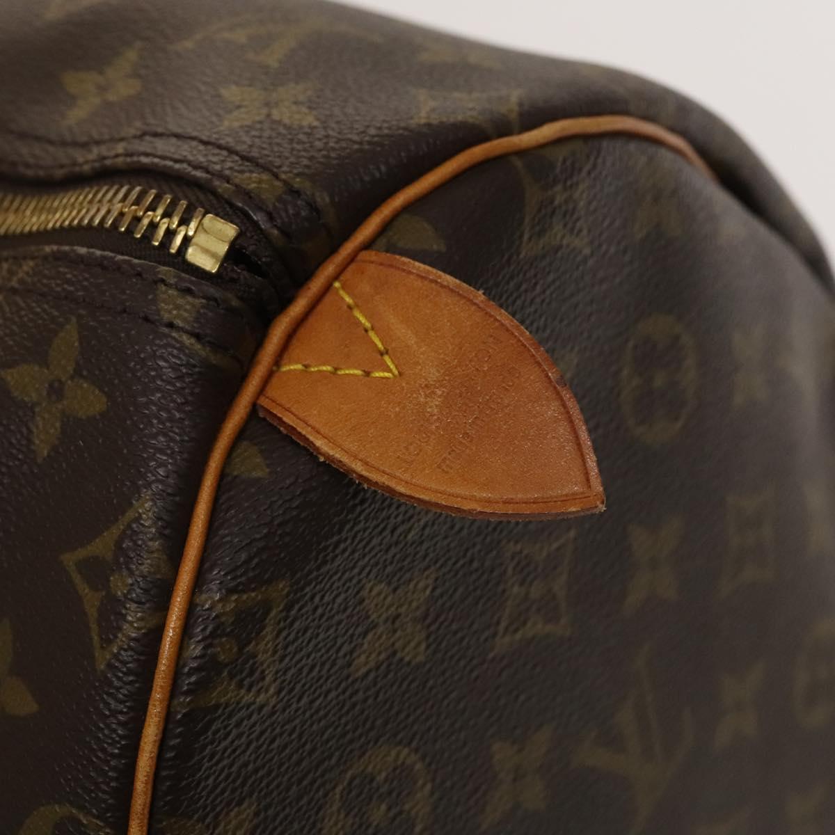 Louis Vuitton Keepall 55, Brown, Canvas, travel