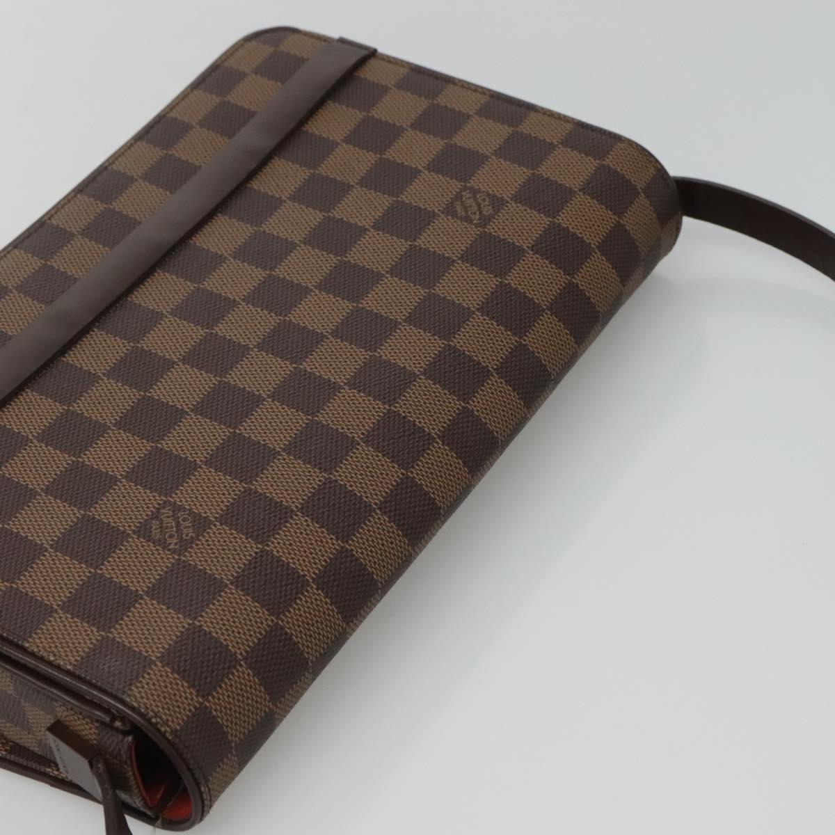 Louis Vuitton Tribeca, Brown, Canvas, shoulder